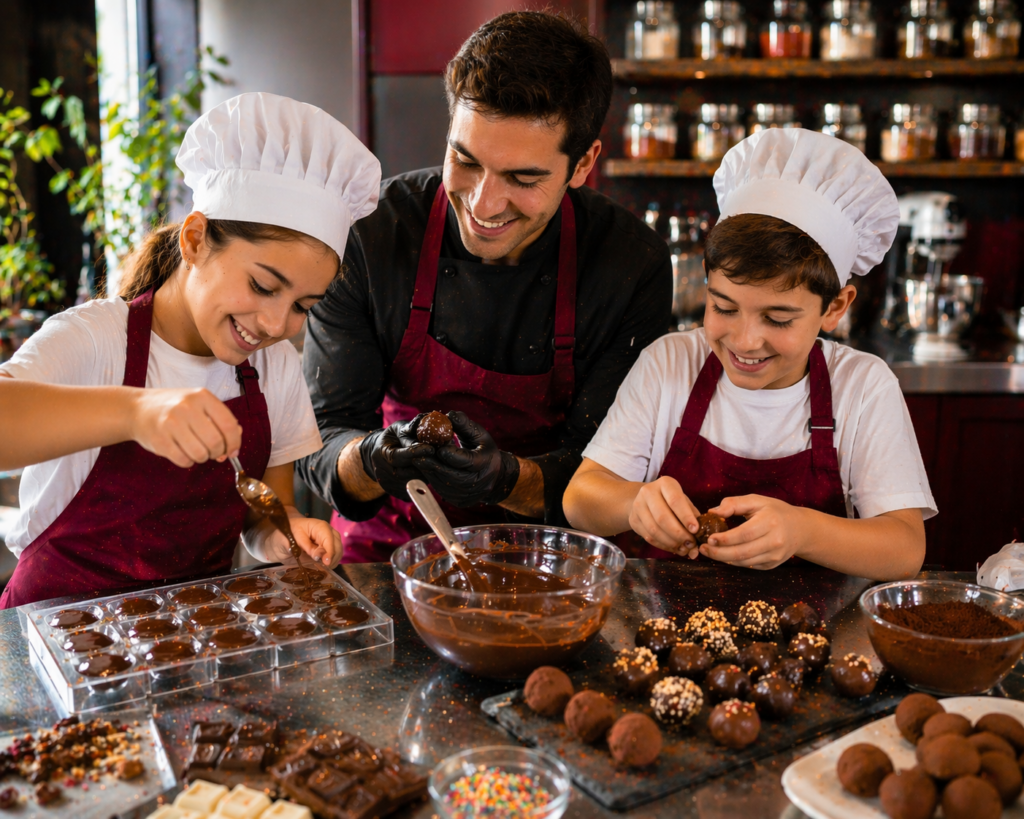 Mini Şefler Çikolata Atölyesi