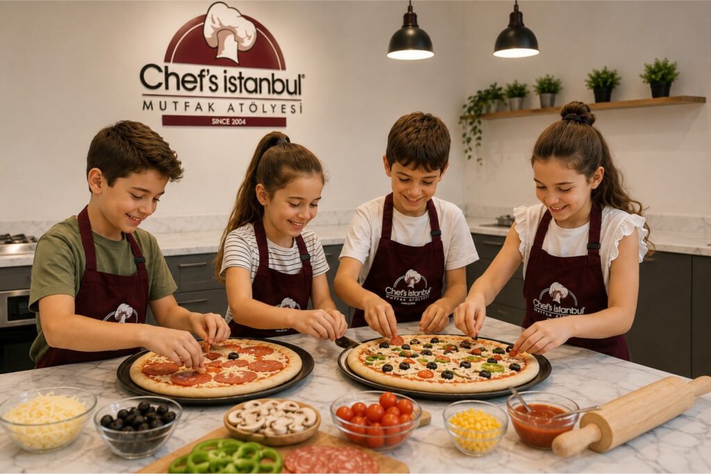 Mini Şefler Pizza Workshop