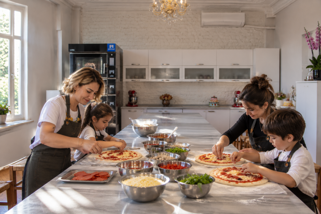 Anne Çocuk Pizza Workshop
